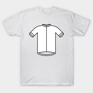 White Young Riders Cycling Jersey T-Shirt